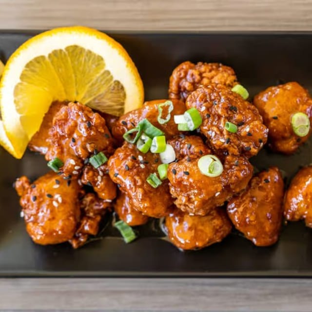 Orange Chicken.