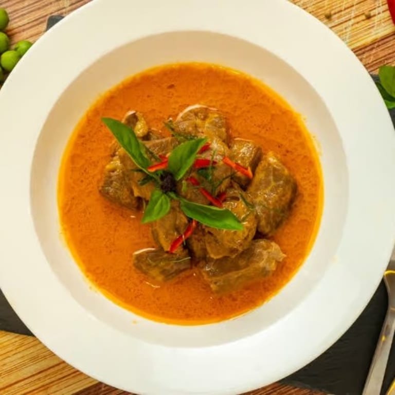 Delicious Panang Curry Awaits